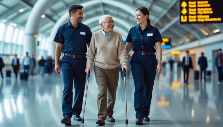 découvrez nos conseils pratiques pour faciliter la mobilité des seniors à l'aéroport et éviter le stress lors de vos déplacements.