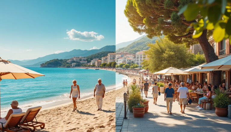 découvrez nos conseils pour choisir la destination idéale pour les seniors : préférez-vous la détente au bord de la mer ou l'effervescence d'une ville active ?