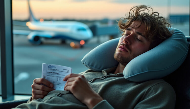 découvrez comment un mauvais sommeil avant un vol peut affecter votre santé en voyage et nos conseils pour mieux dormir avant de prendre l'avion.